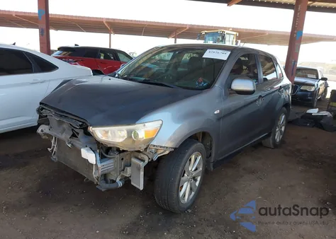 2015 Mitsubishi Outlander Sport Es from USA, damaged, VIN 4A4AP3AU6FE019210